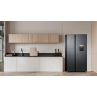 TCL Холодильник SBS, 177х92х63см, 2 дв., Х- 322л, М- 181л, A++, NF, диспенсер, нерж