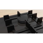 Bosch Варильна поверхня Bosch газова на склі, 60см, чавун, чорний