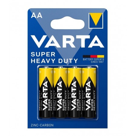VARTA Батарейка SUPERLIFE AA BLI 4 ZINC-CARBON