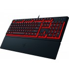 Razer Клавіатура мембранна Ornata V3 X 104key, USB-A, EN/UK, RGB, чорний