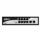 2E Комутатор PowerLink SP802F 10xFE (8xFE PoE, 2xFE Uplink, 96W), некерований 2E Комутатор PowerLink SP802F 10xFE (8xFE PoE, 2xFE Uplink, 96W), некерований