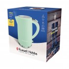 Russell Hobbs Електрочайник Eden, 1.7л, нержавіюча сталь, пластик, фісташковий