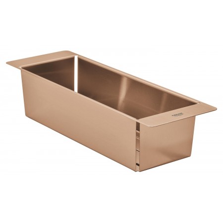 Grohe Коландер для кухонної мийки, матовий теплий захід сонц