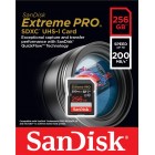 SanDisk Карта пам'яті SD 256GB C10 UHS-I U3 R200/W140MB/s Extreme Pro V30
