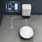 Rowenta Робот-пилосос миючий X-Plorer Serie 70+ Total Care, 2500ПаВт, h=7.8см, 0.3л, конт пил -0.4л, автон. робота до 168хв, білий