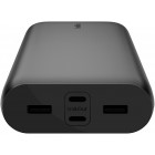 Belkin Акумулятор портативний літій-іонний Power Bank 26000мА·год, 32Вт, USB-A/USB-C PD PPS, чорний