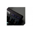 HyperX Клавіатура Alloy Origins Red USB RGB PBT ENG/RU, Black