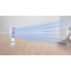 Dyson Тепловентилятор AM09 Hot+Cool Jet Focus 30 м2, 2000Вт, електронне упр-ння, пульт ДК, білий
