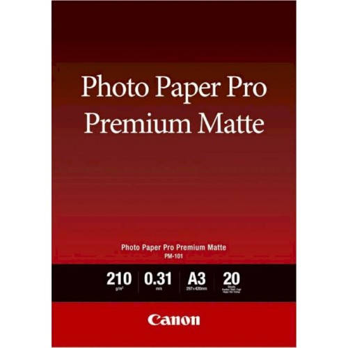 Canon A3 Photo Paper Premium Matte PM-101 20 арк.
