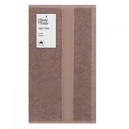 ARDESTO Рушник махровий Splendid 30х50см, 100% бавовна, беже