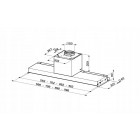 Faber Витяжка вбудована, 60см, 1119м.куб/год, In-Nova Premium Bk M A60, чорний Faber Витяжка вбудована, 60см, 1119м.куб/год, In-Nova Premium Bk M A60, чорний