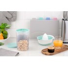 ARDESTO Контейнер для сипучих Fresh 3 в 1, 3 х 0,75 л, тіффані, пластик ARDESTO Контейнер для сипучих Fresh 3 в 1, 3 х 0,75 л, тіффані, пластик