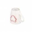 ARDESTO Чашка Heart, 320мл, кераміка, білий ARDESTO Чашка Heart, 320мл, кераміка, білий