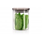 ARDESTO Банка для зберігання Fresh, 700 мл, скло, пластик, силікон ARDESTO Банка для зберігання Fresh, 700 мл, скло, пластик, силікон
