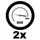 Einhell Компресор повітряний TE-AC 18/75 Li OF - Solo, акумуляторний 18В PXC, 8бар, 75л/хв, бак 5л, 7.76кг, (без АКБ та ЗП)