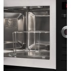 Мікрохвильова піч Hansa вбудовувана, 20л, електр.управл., 800Вт, гриль, дисплей, відкр.кнопкою, чорний