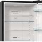 Gorenje Холодильник NRK619EABXL4 з нижн. мороз. камерою, 185х60х60см, 2 дв., Х- 204л, М- 96л, A+, NoFrost Plus, Fresh zone, чорний Gorenje Холодильник NRK619EABXL4 з нижн. мороз. камерою, 185х60х60см, 2 дв., Х- 204л, М- 96л, A+, NoFrost Plus, Fresh zone, чорний