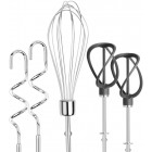 Russell Hobbs Міксер ручний Smoky Quartz, 350Вт, насадки-4, турборежим, сріблястий