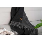 ARDESTO Плед Leonardo Doubleface, 140x200см, 100% вовна, хакі-шоколад ARDESTO Плед Leonardo Doubleface, 140x200см, 100% вовна, хакі-шоколад