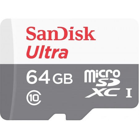 SanDisk Карта пам'яті microSD 64GB C10 UHS-I R100MB/s Ultra