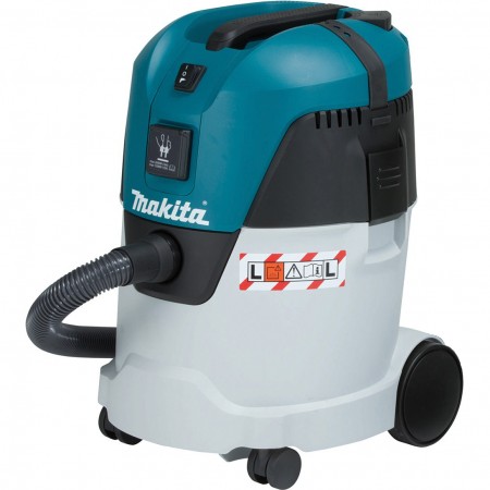 Makita Пилосос професійний VC2512L, 1000Вт, 210мБар, контейн