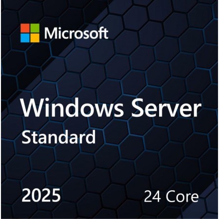 Microsoft Windows Server 2025 Standard 24 Core англ, ОЕМ на 