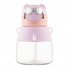 ARDESTO Пляшка для води Space 550мл, пластик, рожевий ARDESTO Пляшка для води Space 550мл, пластик, рожевий