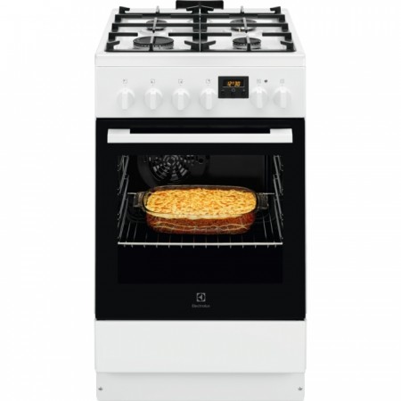 Electrolux Плита комбінована, 57л, 50x60см, дисплей, конвекц