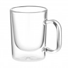 ARDESTO Набір чашок з ручками і подвійними стінками, 120мл, 2шт, боросилікатне скло, прозорий ARDESTO Набір чашок з ручками і подвійними стінками, 120мл, 2шт, боросилікатне скло, прозорий