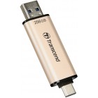Transcend Накопичувач 256GB USB 3.2+Type-C JetFlash 930 Black R420/W400MB/s Transcend Накопичувач 256GB USB 3.2+Type-C JetFlash 930 Black R420/W400MB/s