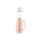 ARDESTO Термос Gemini Gourmet 1000 мл, пластик, скляна колба, пудровий ARDESTO Термос Gemini Gourmet 1000 мл, пластик, скляна колба, пудровий