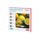 ARDESTO Ваги кухонні LEMON, 5кг, 2хААА в комплекті, скло, різнокольоровий