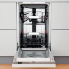 Whirlpool Посудомийна машина вбудована, 10компл., A+++, 45см, дисплей, інвертор, 3й кошик, білий