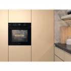 Whirlpool Духова шафа електрична, 71л, A+, дисплей, конвекція, телескопічні напрямні, пара, чорний