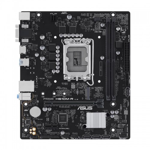 ASUS Материнcька плата PRIME H610M-R-SI s1700 H610 2xDDR5 M.2 HDMI D-Sub DP mATX ASUS Материнcька плата PRIME H610M-R-SI s1700 H610 2xDDR5 M.2 HDMI D-Sub DP mATX