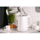 ARDESTO Електрочайник EKL-X50/1.5 л/2200 Вт/подвійні стінки/Strix контроль/білий