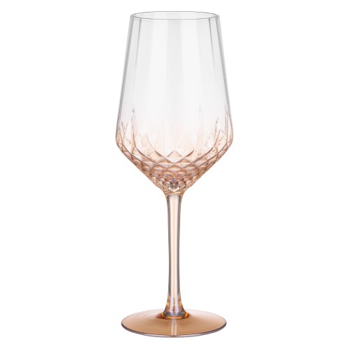 ARDESTO Набір келихів для вина Black Mars Favola 460мл, 2шт, скло, прозоро-золотистий ARDESTO Набір келихів для вина Black Mars Favola 460мл, 2шт, скло, прозоро-золотистий