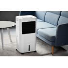 ARDESTO Охолоджувач повітря ACO-B15 3в1 охолоджувач-зволожувач-вентилятор, 15 м2, ел. кер-ня, резервуар 15 л., 410 м3/год, дисплей, таймер, авто вим-ня, пульт дк, біл/чорн