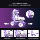 NEON Ролики COMBO SKATES Пурпурний (Розмір 34-38)