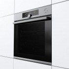 Gorenje Духова шафа електрична, 77л, A+, TouchFree, пара, дисплей, Wi-Fi керування, піроліз, готув. на різн рівнях, нерж