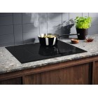 Electrolux Варильна поверхня індукційна, 60см, розширена зона, термощуп, Fry sensor, сенсорний дисплей, Hob2Hood, графіт