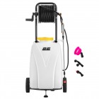 2E Обприскувач акумуляторний AquaSpray 40LRC 40л 12В 1х12А·год 7бар 2.9л·хв 16кг вольтметр колеса катушка шланг 30м