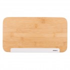 ARDESTO Хлібниця Midori 33х13х18см, метал, бамбук, білий ARDESTO Хлібниця Midori 33х13х18см, метал, бамбук, білий