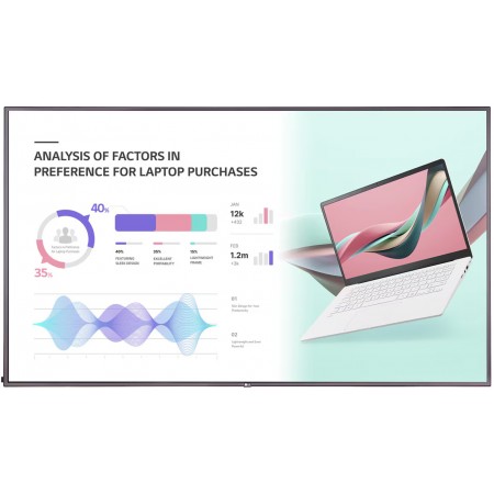 Інформаційний дисплей LG 75UH5J-M