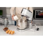 ARDESTO Кухонна машина KMCH-K1500SS/ 1500 Вт/ 6 швидк. + режим Pulse/ чаша 6 л./ блендер 1.5 л./сріблясто-сірий