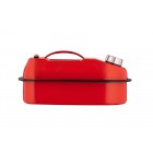 2E Каністра для палива JCM10H горизонтальна, 10 л, метал, 0.6 мм, червоний, 2.0 кг