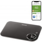 Sencor Ваги кухонні, 5кг, підкл. до смартфону, 2хААА , пластик, чорний Sencor Ваги кухонні, 5кг, підкл. до смартфону, 2хААА , пластик, чорний