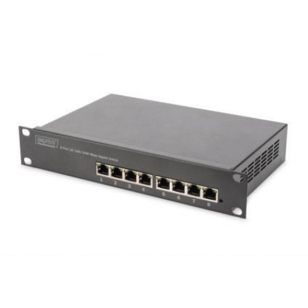 Digitus Gigabit Ethernet 8x10/100/1000Mbps RJ45, 10