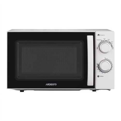 ARDESTO Мікрохвильова піч, 20л, мех.управл., 700Вт, відкр.ручкою, білий ARDESTO Мікрохвильова піч, 20л, мех.управл., 700Вт, відкр.ручкою, білий