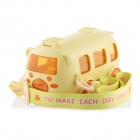 ARDESTO Пляшка для води Bear Bus 500мл, пластик, жовтий